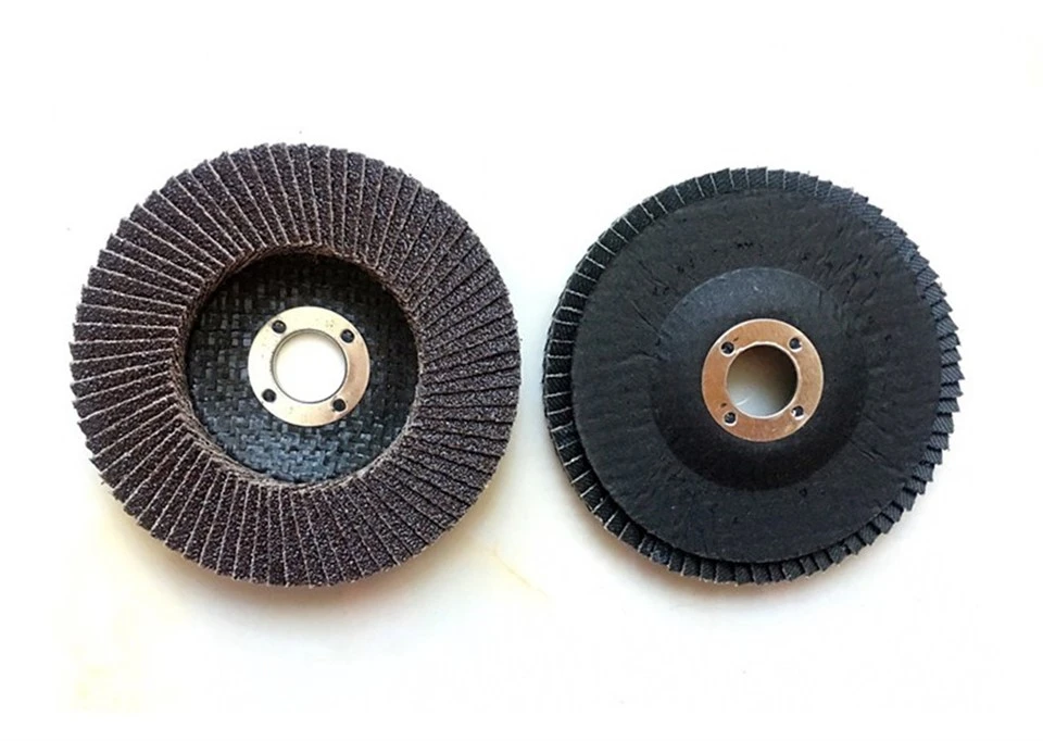 Angle grinder sanding discs for metal